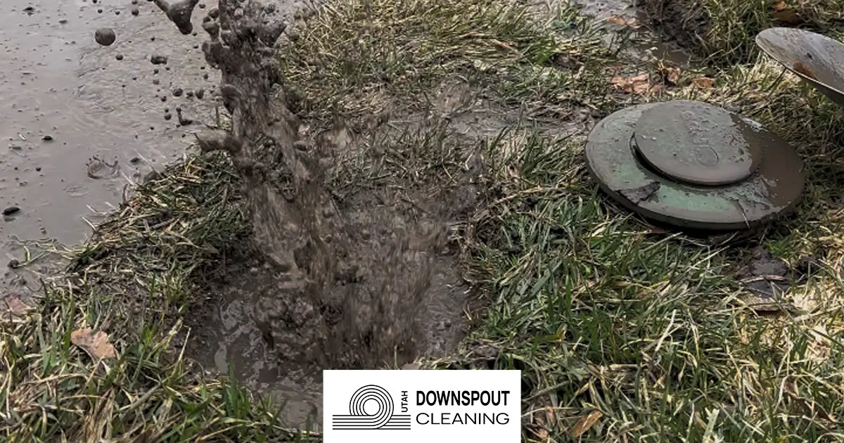 Featured image for “How Hydro Jetting Helps Clear Clogged Underground Downspout Drains”